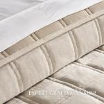 Luxurious Velvet King Quilt Set with Shams
