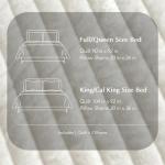 Ivory White Velvet Quilt Set with Shams