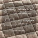 Luxury Velvet Queen Quilt Set with Shams