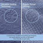 Qucover Alaska King Bedspread Set with Pillow Shams