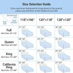 Navy Blue Oversized King Bedspread Quilt Set