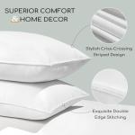 HARBOREST Bed Pillows Standard Size Set of 2 - Luxury Hotel Collection Down Alternative Pillows for Sleeping, 20 x 26 Inches