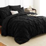 HIMEET 7-Piece Queen Bed Sheets and Comforter Set