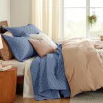 Bedsure Queen Size Lightweight Basket Weave Quilt