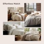 Bedsure Olive Green King Duvet Cover Set