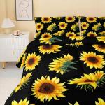 Kids Sunflower Comforter Set for Twin Beds