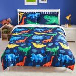 Joiedomi Dinosaur Twin Comforter Set for Kids