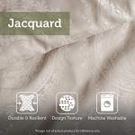 Madison Park Blue Jacquard Quilt Set - King Size