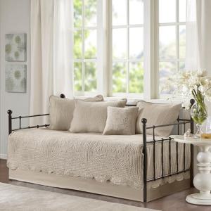 Madison Park Damask Daybed Cover Set, 6 Pieces