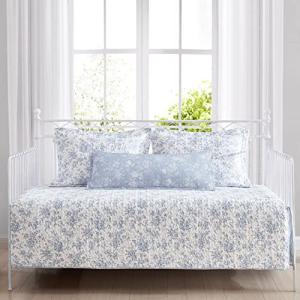 Laura Ashley Floral Daybed Set with Shams