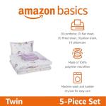 Unicorn Print Twin Bed-in-a-Bag Bedding Set