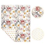 Boho Baby Girl 4-Piece Crib Bedding Set