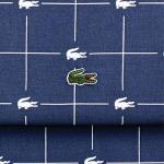 Lacoste 100% Cotton Twin XL Sheet Set - Indigo