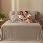 Utopia Bedding 4-Piece Microfiber Bed Set (Beige)