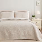 Queen Quilt Set in Lightweight Brich Beige