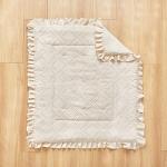 Boho Tufted Ruffle Crib Bedding Set - 3 Pieces