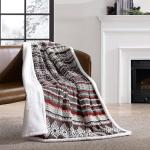 Eddie Bauer Soft Brushed Fleece Throw Blanket