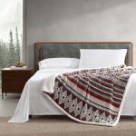 Eddie Bauer Soft Brushed Fleece Throw Blanket