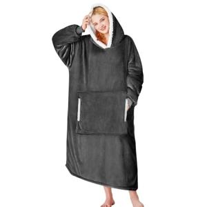 Oversized Wearable Blanket Hoodie for Women