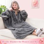 Wearable Blanket Hoodie for Ultimate Warmth