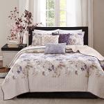 Madison Park Luna Floral Quilt Bedding Set 6 Piece