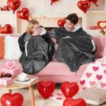 Oversized Wearable Blanket Hoodie for Women