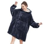 Cozy Sherpa Fleece Wearable Blanket Hoodie