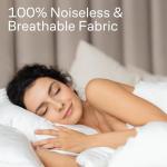 King Size Ultra Soft Zipper Pillow Protectors - Set of 4