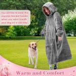 Wearable Blanket Hoodie for Ultimate Warmth