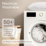 King Size Ultra Soft Zipper Pillow Protectors - Set of 4