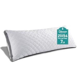 Oubonun Adjustable Loft Quilted Body Pillow - 21"x54