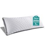 Oubonun Adjustable Loft Quilted Body Pillow - 21"x54