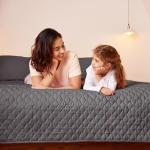 Reversible Ultrasonic Queen Bedding Set with Shams