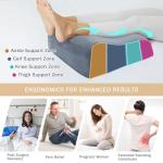 Leg Elevation Memory Foam Pillow for Sleep