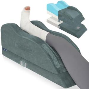 Adjustable Memory Foam Leg Elevation Pillow