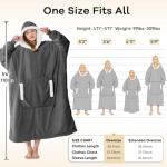 Oversized Wearable Blanket Hoodie for Women