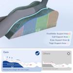 Adjustable Memory Foam Leg Elevation Pillow