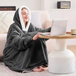 Oversized Wearable Blanket Hoodie for Women