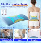 Lumbar Support Pillow for Back Pain Relief