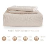 Queen Quilt Set in Lightweight Brich Beige