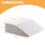 Leg Elevation Pillow for Swelling and Comfort