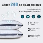 Luxury Queen Size Microfiber Bed Pillows 2-Pack