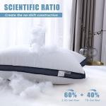 Luxury Queen Size Microfiber Bed Pillows 2-Pack