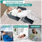 3PCS Side Wedge Pillows for Back Pain Relief