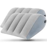2 Pack Inflatable Wedge Pillow Set for Travel