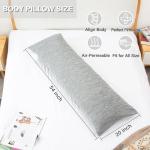Cooling Memory Foam Body Pillow for Side Sleepers
