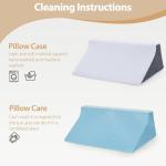 Touchutopia Wedge Pillow for Side Sleepers