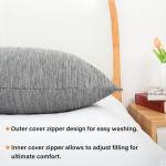 Cooling Memory Foam Body Pillow for Side Sleepers