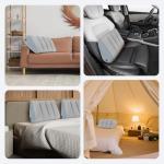 2 Pack Inflatable Wedge Pillow Set for Travel