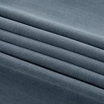 Blue Chenille Bed Runner for Modern Decor